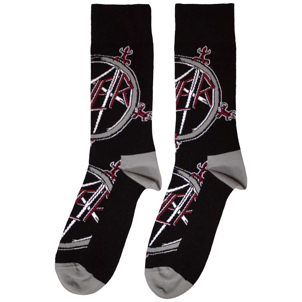 Image of Slayer Unisex Ankle Socks: Pentagram Rock Off